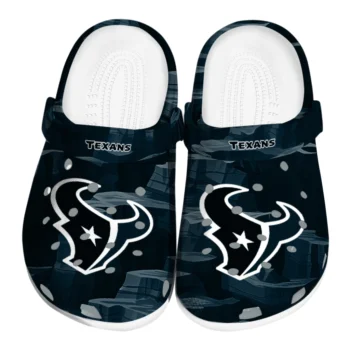 Houston Texans Clogs - Canyon Layers Blue