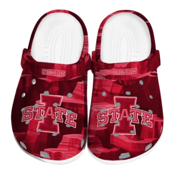 Iowa State Cyclones Clogs - Canyon Layers Red