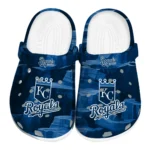 Kansas City Royals Clogs - Canyon Layers Royal Blue