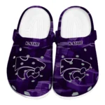 Kansas State Wildcats Clogs - Canyon Layers Purple