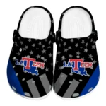 LA Tech Clogs - Stellar Stripes Theme Blue Black