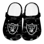 Las Vegas Raiders Clogs - Canyon Layers Black