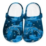 Los Angeles Chargers Clogs - Canyon Layers Blue