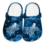 Los Angeles Dodgers Clogs - Canyon Layers Blue