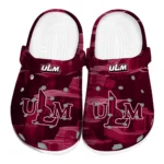 Louisiana-Monroe Warhawks Clogs - Canyon Layers Red