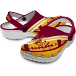 louisiana-monroe-warhawks-clog-personalized-football-motif-red-best-selling.webp