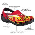 maryland-terrapins-clog-custom-football-motif-red-best-selling.webp
