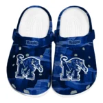 Memphis Tigers Clogs - Canyon Layers Blue