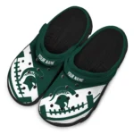 michigan-state-spartans-clog-customized-football-motif-green-best-selling.webp