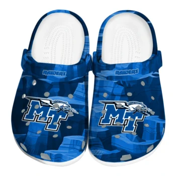 Middle Tennessee Blue Raiders Clogs - Canyon Layers Blue