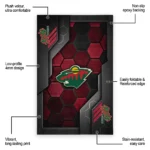 minnesota-wild-rug-hexagonal-grid-pattern-red-best-selling.webp