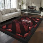 Mississippi State Bulldogs Rug - Torn Mesh Maroon