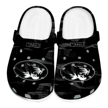 Missouri Tigers Clogs - Canyon Layers Black