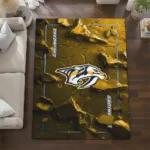 nashville-predators-rug-cracked-surface-design-gold-best-selling.webp