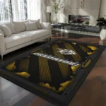 Nashville Predators Rug - Torn Mesh Gold