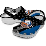new-york-islanders-clog-stellar-stripes-theme-blue-black-best-selling.webp