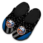 new-york-islanders-clog-stellar-stripes-theme-blue-black-best-selling.webp