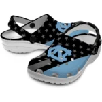 north-carolina-tar-heels-clog-stellar-stripes-theme-light-blue-black-best-selling.webp