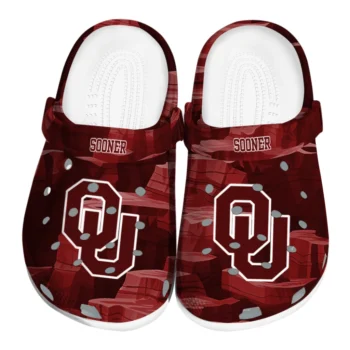 Oklahoma Sooners Clogs - Canyon Layers Crimson