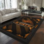 Oklahoma State Cowboys Rug - Torn Mesh Orange