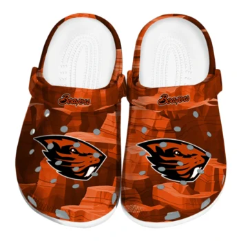 Oregon State Beavers Clogs - Canyon Layers Orange
