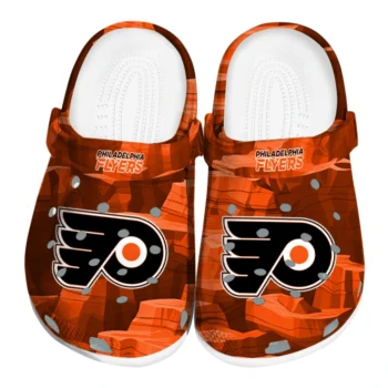Philadelphia Flyers Clogs - Canyon Layers Orange