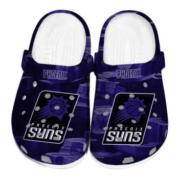 Phoenix Suns Clogs - Canyon Layers Purple