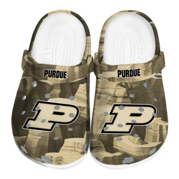 Purdue Boilermakers Clogs - Canyon Layers Gold