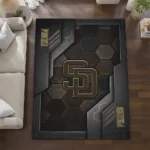 san-diego-padres-rug-hexagonal-grid-pattern-brown-best-selling.webp