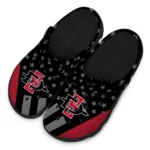 san-diego-state-aztecs-clog-stellar-stripes-theme-red-black-best-selling.webp