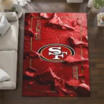san-francisco-49ers-rug-cracked-surface-design-red-best-selling.webp
