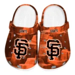 San Francisco Giants Clogs - Canyon Layers Orange