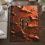 san-francisco-giants-rug-cracked-surface-design-orange-best-selling.webp