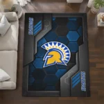 san-jose-state-spartans-rug-hexagonal-grid-pattern-blue-best-selling.webp