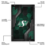 saskatchewan-roughriders-rug-hexagonal-grid-pattern-green-best-selling.webp