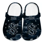 Seattle Kraken Clogs - Canyon Layers Blue