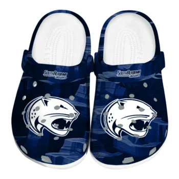 South Alabama Jaguars Clogs - Canyon Layers Blue