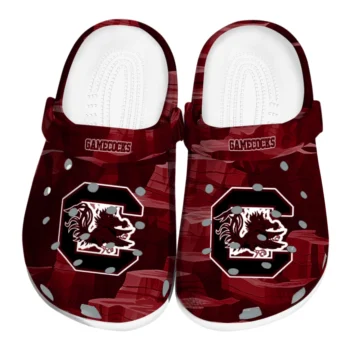 South Carolina Gamecocks Clogs - Canyon Layers Garnet