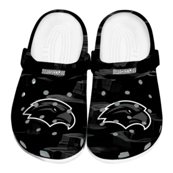 Southern Miss Golden Eagles Clogs - Canyon Layers Black