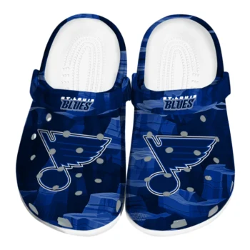 St. Louis Blues Clogs - Canyon Layers Blue