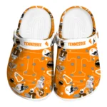Tennessee Volunteers Clogs - Football Icons Orange