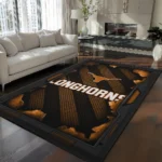 Texas Longhorns Rug - Torn Mesh Orange