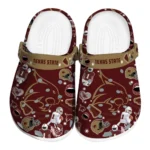Texas State Bobcats Clogs - Football Icons Maroon