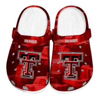 Texas Tech Red Raiders Clogs - Canyon Layers Red