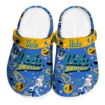 UCLA Bruins Clogs - Football Icons Blue