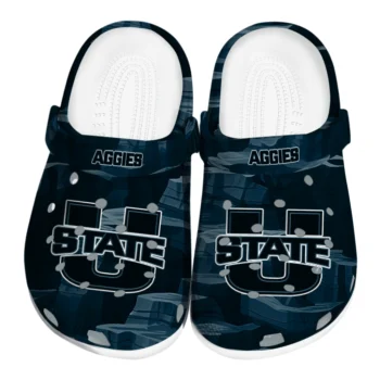 Utah State Aggies Clogs - Canyon Layers Navy