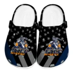 UTEP Miners Clogs - Stellar Stripes Theme Blue Black