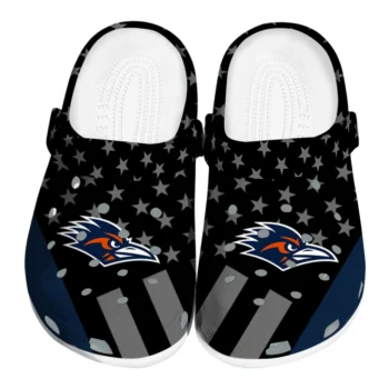 UTSA Roadrunners Clogs - Stellar Stripes Theme Orange Black