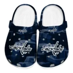 Washington Capitals Clogs - Canyon Layers Blue
