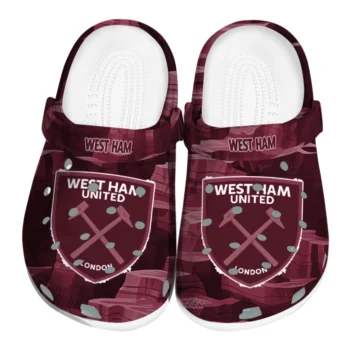 West Ham United Clogs - Canyon Layers Claret